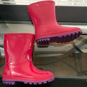 🛍PINK & PURPLE RAIN BOOTS FOR TODDLER🛍